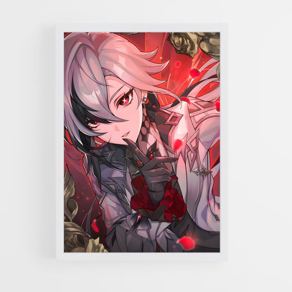 Poster L'Élue des Feuilles – affiche Genshin impact (vue 3)